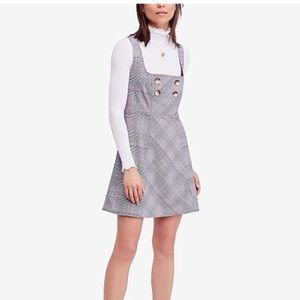 Free People Fit and Flair Plaid Dress